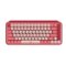 Logitech - POP Keys Wireless Mechanical Tactile Switch Keyboard for Windows/Mac with Customizable Emoji Keys - Heartbreaker Rose-Front_Standard 