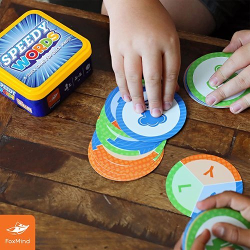 FoxMind Games Speedy Words, Quick Game, Quick Minds WORLDWIDE DELIVERY