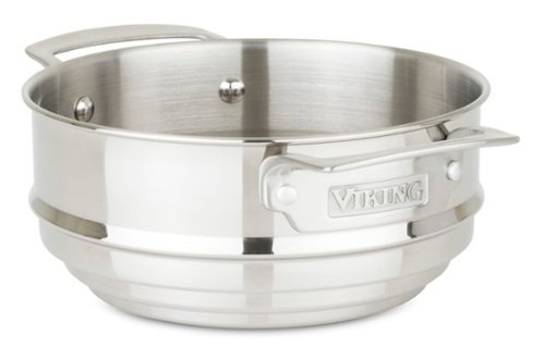 Viking - Universal Steamer Insert - Stainless Steel-Angle_Standard 