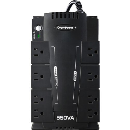 CyberPower - Standby 550 VA Desktop UPS - Multi