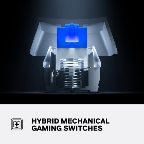 SteelSeries Apex 5 Full Size Wired Mechanical Hybrid Blue Tactile & Clicky Switch Gaming Keyboard with RGB Backlighting - Black HOW TO BUY
