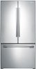 Samsung - 25.7 Cu. Ft. French Door Refrigerator - Stainless-Platinum-Front_Standard 