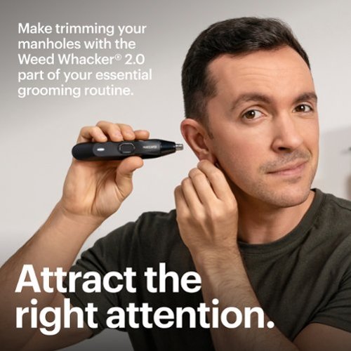Manscaped Weed Whacker 2.0 Nose Hair Trimmer - BLACK BUY IN MIDDLE EAST