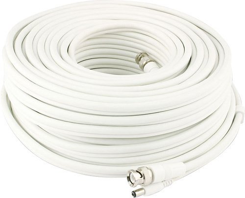Swann - Advanced-Series Power/Video Cable Kit - White-Front_Standard 