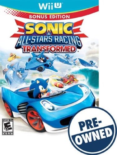  Pre-Owned Sonic &amp; All-Stars Racing Transformed - Nintendo Wii U