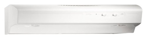  Broan - Allure 36&quot; Convertible Range Hood - White on white