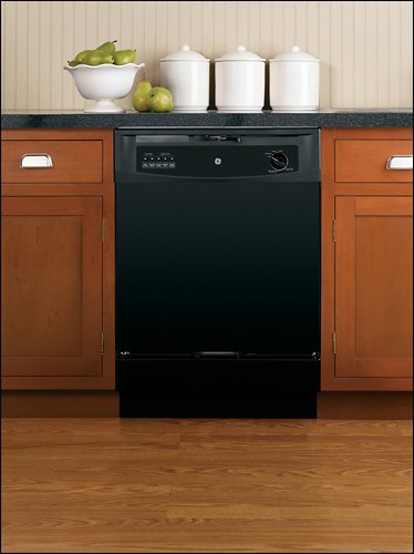  GE - 24&quot; Built-In Dishwasher - Black