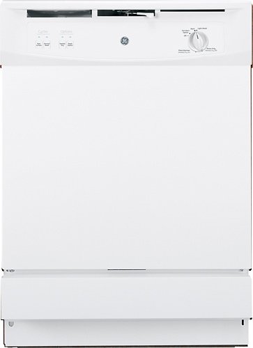  GE - Spacemaker 24&quot; Built-In Dishwasher - White
