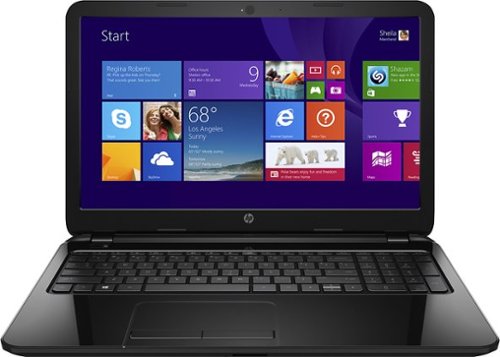 HP - Geek Squad Certified Refurbished 15.6" Laptop - Intel Pentium - 4GB Memory - 750GB Hard Drive - Black Licorice-Front_Standard 