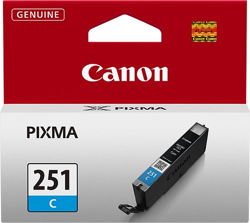  Canon - 251 Ink Cartridge - Cyan