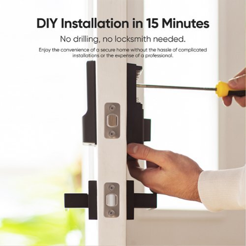 eufy Smart Lock C210 WiFi Replacement Deadbolt Unlock with eufy App, Keypad, Smart Devices - Black WHERE TO BUY