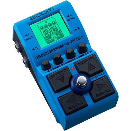 Zoom MS 70CDR+ Multi FX Pedal + Balanced Interconnect, Bundle