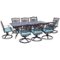 Hanover - Traditions 9-Piece Dining Set - Cast/Blue-Front_Standard