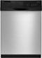Amana - 24" Tall Tub Built-In Dishwasher - Stainless Steel-Front_Standard