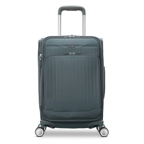 Samsonite - Silhouette 24" Expandable carry on Spinner Suitcase - Slate Blue