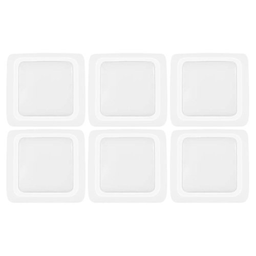 GE - Set of 6 Battery Operated Plastic LED Puck Lights for Closets and Cabinets-Front_Standard 