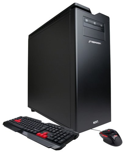  CyberPowerPC - Business Acclaim Desktop - Intel Core i7 - 16GB Memory - 2TB Hard Drive + 250GB Solid State Drive - Black