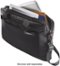 Samsonite - Laser Pro Slim Briefcase for 17.3" Laptop - Black-Front_Standard