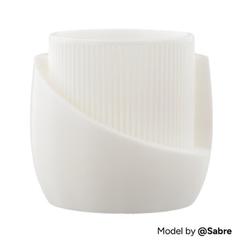 Overture 1.75 mm PLA+ 3D Printer Filament - White WORLDWIDE DELIVERY