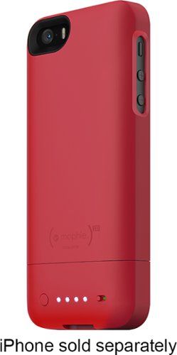  mophie - juice pack Helium Charging Case for Apple® iPhone® 5 and 5s - Red