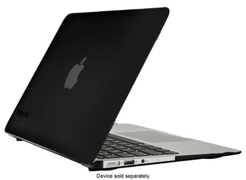 Speck - SeeThru Case for 11" Apple® MacBook Air® - Satin Black-Front_Standard 