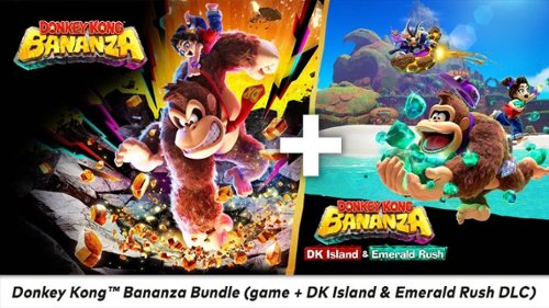 Donkey Kong Bananza Bundle (game + DK Island & Emerald Rush DLC) - Nintendo Switch 2 [Digital]