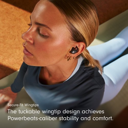 Beats Powerbeats Fit True Wireless Active Noise Canceling Earbuds - Jet Black BUY IN AUSTRALIA