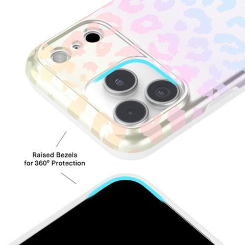 VELVET CAVIAR MagSafe Case for Apple iPhone 17 Pro Max - White Opal Leopard WORLDWIDE DELIVERY