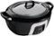Hamilton Beach - 6-Quart Slow Cooker - Black-Front_Standard