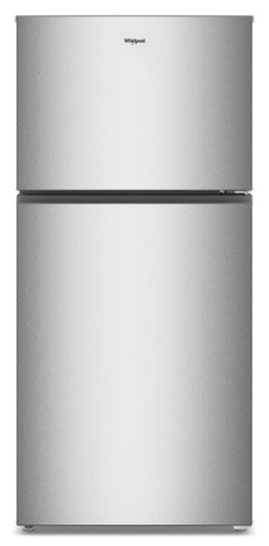 Whirlpool - 30-inch Wide Top Freezer Refrigerator with Total Coverage Cooling- 19 Cu. Ft - Fingerprint-Resistant Stainless Finish