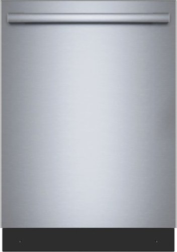 Bosch - 300 Series 24" Top Control Smart Built-In Tub Dishwasher with 3rd Rack, 46 dBA - Stainless Steel