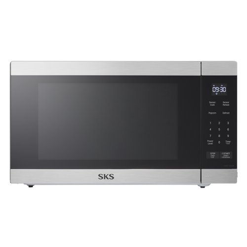 SKS - 2 Cu. Ft. Countertop Microwave - Stainless Steel
