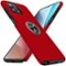 Entronix - Protective Case for Moto G Power 2024 with 360° Kickstand Mount Compatibility - Red-Front_Standard