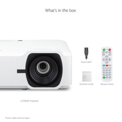 ViewSonic LS740HD 5,000 ANSI Lumens 1080p Laser Installation Projector - White BUY ONLINE