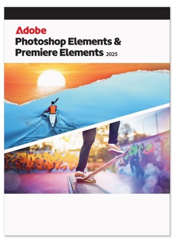 Adobe - Photoshop Elements 2025 & Premiere Elements 2025 (3-Year License) - Mac OS, Windows
