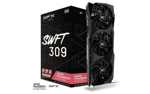 XFX Speedster SWFT309 AMD Radeon RX 6700 10GB GDDR6 PCI Express 4.0 Gaming Graphics Card - Black BUY ONLINE
