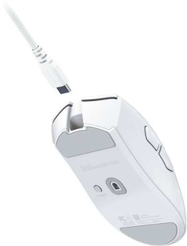 Razer DeathAdder V4 Pro Lightweight Optical Gaming Mouse with 150 Hour Battery - Wireless - White BUY ONLINE