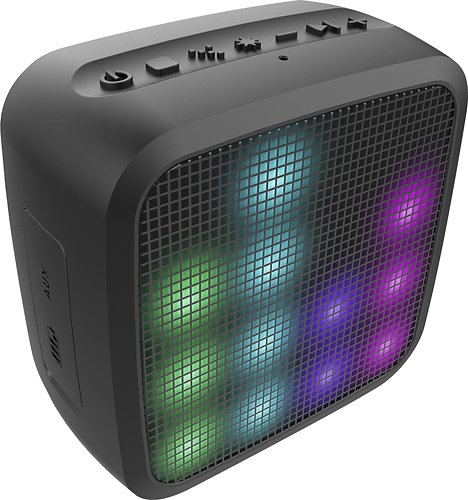  Jam - Trance Mini LED Wireless Bluetooth Speaker - Black Excel is discrepant with image.