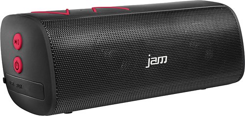  Jam - Thrill Bluetooth Wireless Speaker - Black/Red