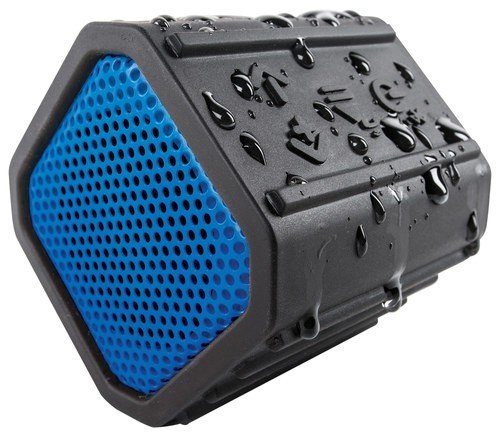  ECOXGEAR - ECOPEBBLE Bluetooth Waterproof Speaker - Blue