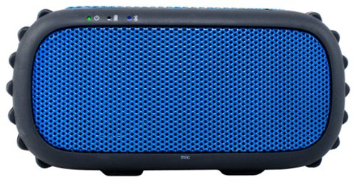 ECOXGEAR - ECOROX Bluetooth Waterproof Stereo System - Blue/Black-Front_Standard 