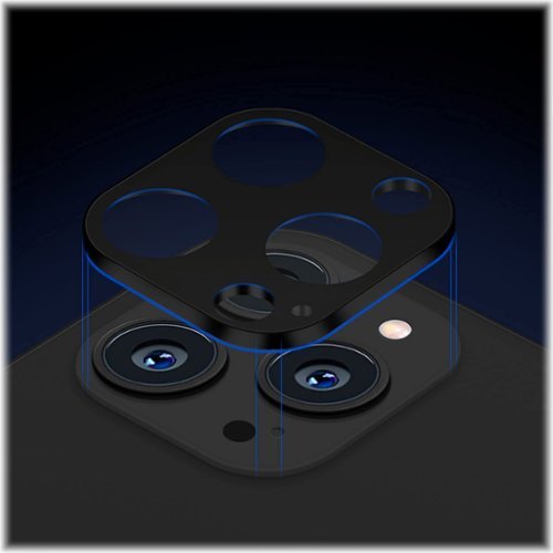 SaharaCase ZeroDamage Camera Lens Protector for Apple iPhone 14 Pro and iPhone 14 Pro Max (2-Pack) - Black WORLDWIDE DELIVERY