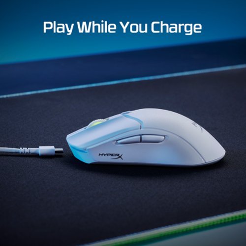 HyperX Pulsefire Haste 2 Lightweight Wireless Optical Gaming Mouse with RGB Lighting - Wireless - White WHERE TO BUY