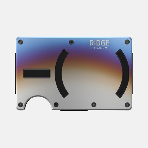 The Ridge Wallet MAGSAFE WALLET - Burnt Titanium WORLDWIDE DELIVERY