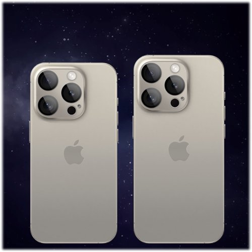 SaharaCase ZeroDamage Camera Lens Protector for Apple iPhone 15 Pro and iPhone 15 Pro Max (2-Pack) - Titanium HOW TO BUY