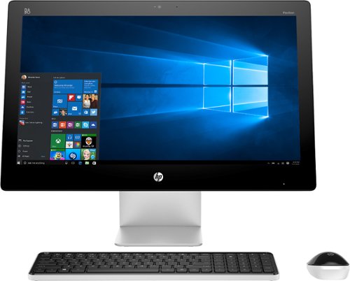  HP - Pavilion 23&quot; Touch-Screen All-In-One - Intel Core i3 - 8GB Memory - 1TB Hard Drive - Black/White