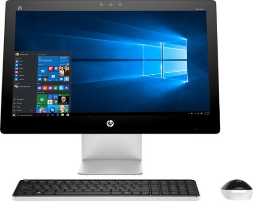  HP - Pavilion 21.5&quot; Touch-Screen All-In-One - Intel Pentium - 4GB Memory - 1TB Hard Drive - Black/White