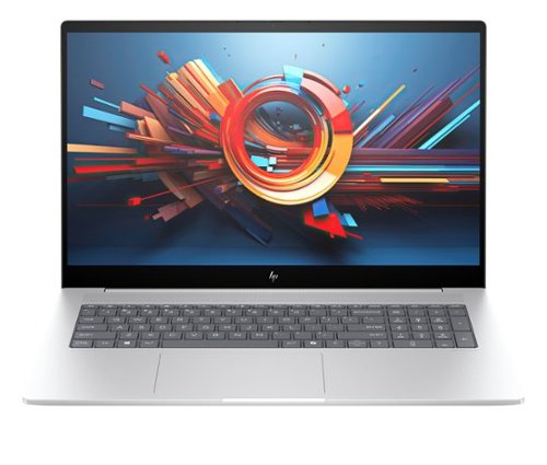 HP - Envy Laptop (Ultra 7-155H, 16GB, 512GB PCIe SSD, 17.3 Touch FHD (1920x1080), Intel Arc, Win 11 Home) - Glacier silver-Front_Standard 