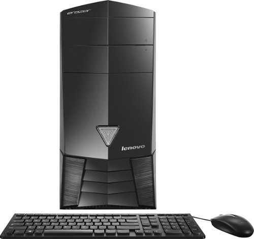  Lenovo - Erazer X315 Desktop - AMD FX-Series - 8GB Memory - 1TB Hard Drive + 128GB Solid State Drive - Black
