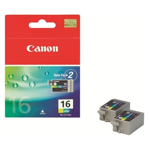  Canon - 16 2-Pack Standard Capacity - Color (Cyan, Magenta, Yellow) Ink Cartridges - Multicolor